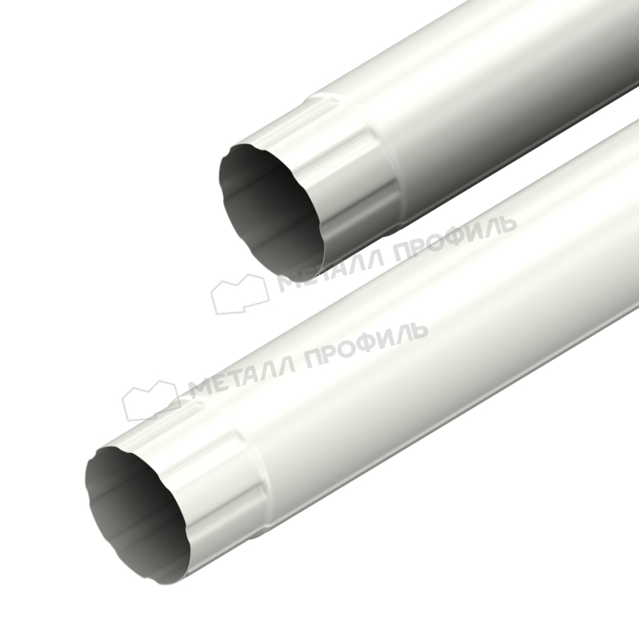 Труба соединительная МЕТАЛЛ ПРОФИЛЬ GRANDSYSTEM D90х1000 Ral 9010