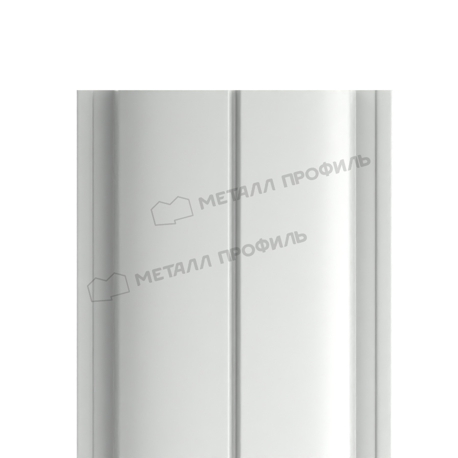 Штакетник металлический МЕТАЛЛ ПРОФИЛЬ ELLIPSE-T 19х126 NormanMP (ПЭ-01-9003-0.5)