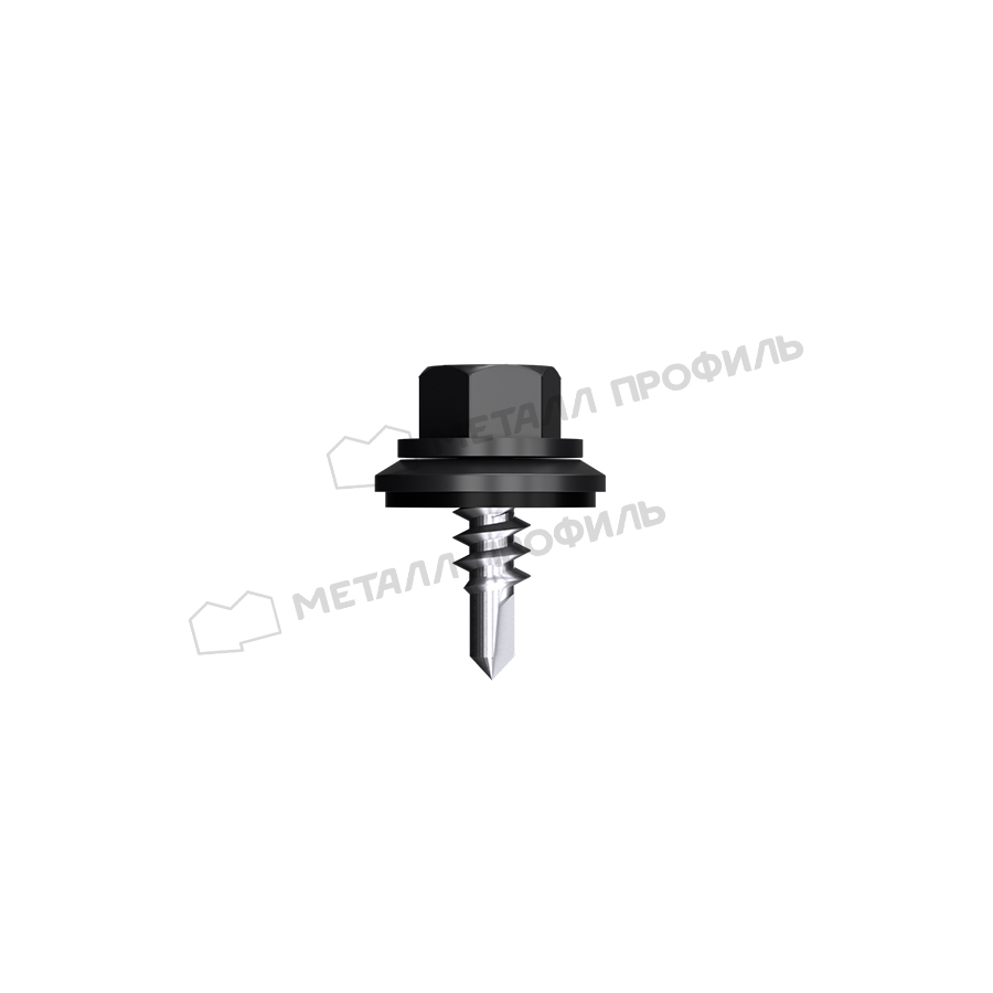 Саморез 4,8х19 ROOFRetail RAL9005 (черный темный)